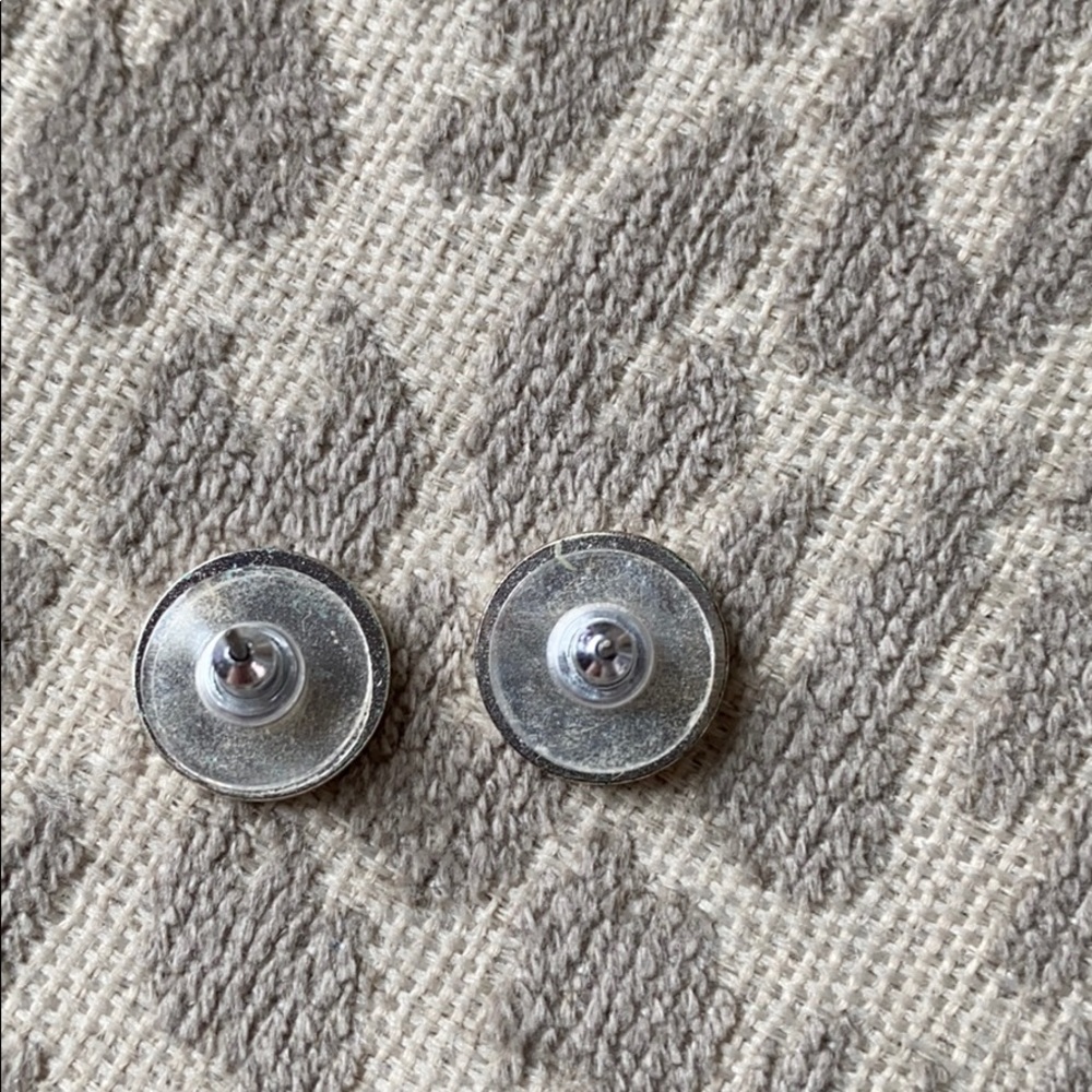 Vera Bradley Fanfare Circle Post Earrings - Picture 4 of 5